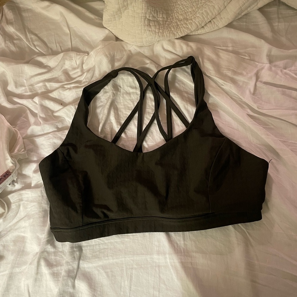Lululemon free to be serene Jacquard sports bra